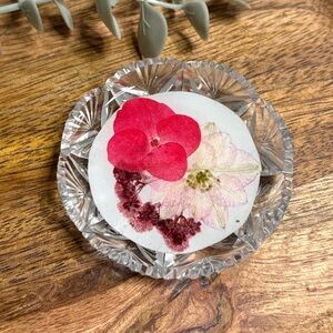 Handmade Mini Floral Ring Dish